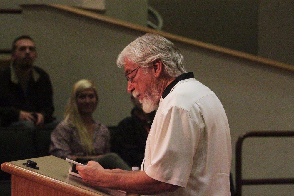 Influential poet B.H. Fairchild inspires students