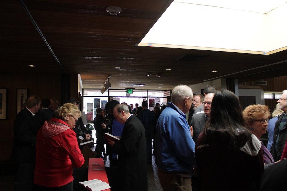 President Taylor leads blessing ceremony for new Beeksma family theology center