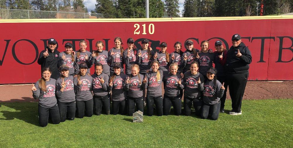 Softball wins first ever Northwest Conference Tournament Championship
