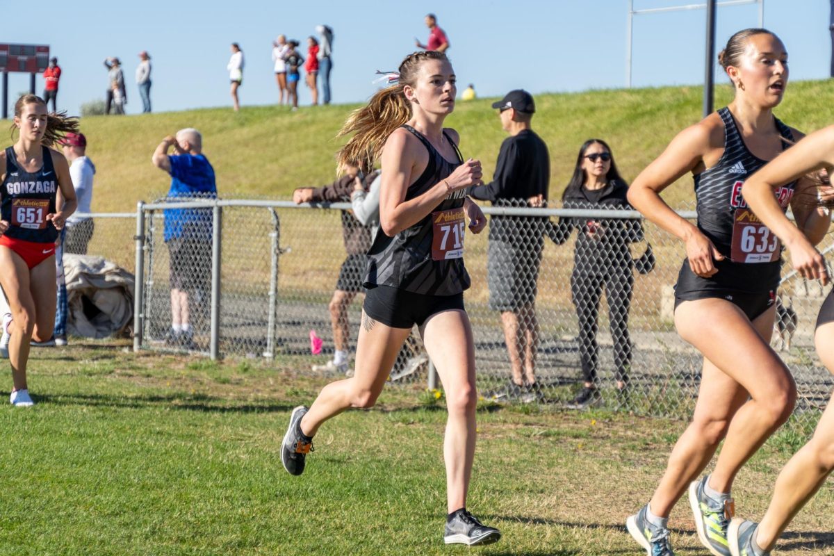 Whitworth Cross Country runner Abby Staley, Friday, Aug. 30, 2024, in Cheney, Wash. | The Whitworthian/Caleb Flegel