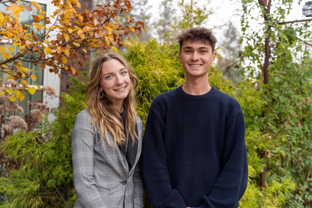 Ziona Rose and Dylan Richardson, Friday, Nov. 8, 2024, at Whitworth University in Spokane, Wash. | The Whitworthian/Caleb Flegel