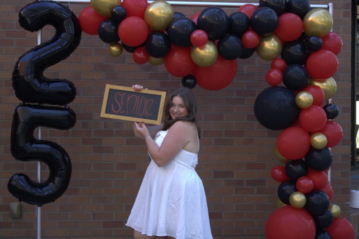 Senior Class Coordinator Sierra Pauly, in front of HUB at Whitworth University, Wednesday, Sep. 04, 2024, in Spokane, Wash. | Salwa Mehreen/The Whitworthian