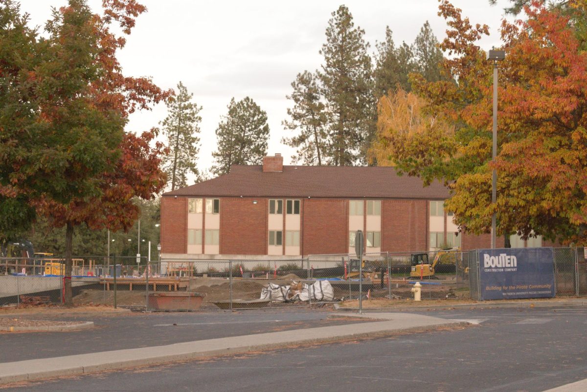 The upcoming Paccar Engineering building at Whitworth University, Wednesday, Oct. 16th, in Spokane, Wash. | Matt Cochran/The Whitworthian"