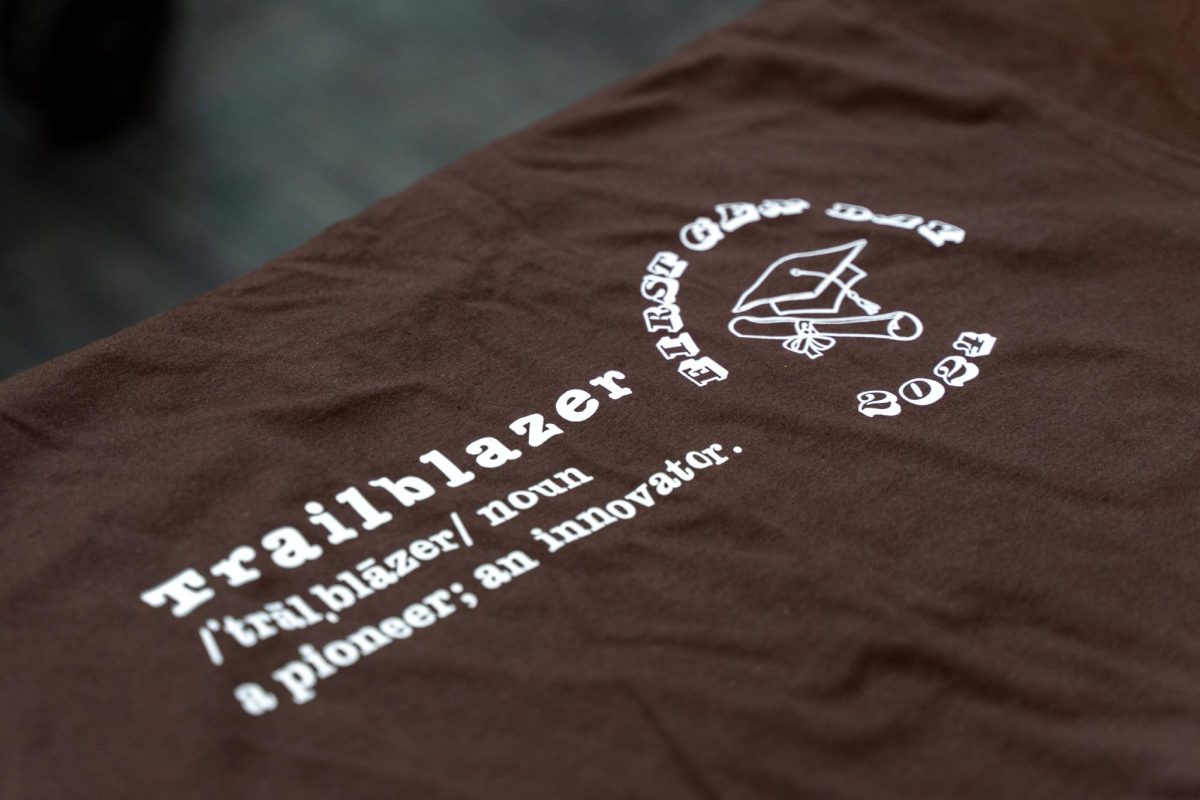 T-Shirt at the Whitworth 1st Gen Day Celebration, Friday, Nov. 8, 2024 in Spokane, Wash. | Caleb Flegel/The Whitworthian