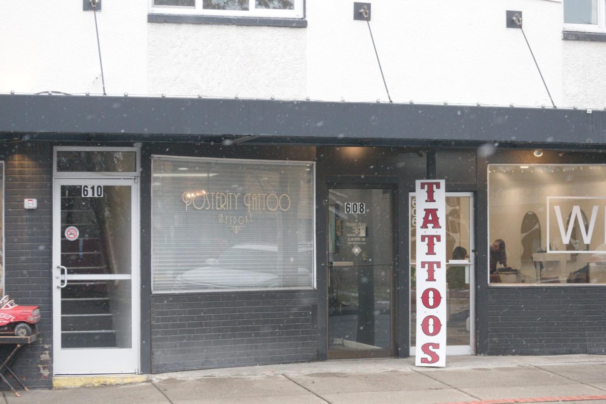 Posterity Tattoo, Friday, Dec. 13, 2024 in Spokane, Wash. | Matt Cochran/The Whitworthian