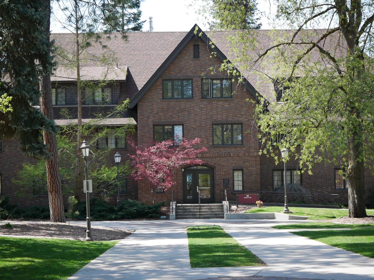 Ballard Hall at Whitworth University, Sunday, Apr. 27, 2025, in Spokane, Wash | Stella Fergin/The Whitworthian