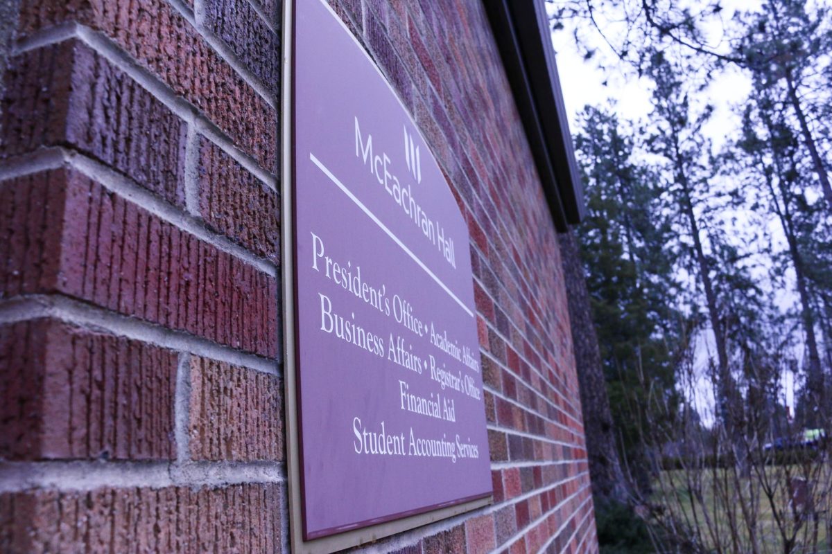 McEachran Hall is photographed at Whitworth University, Monday, Feb. 16, 2026, in Spokane, Wash. | Jasmine Olson/The Whitworthian